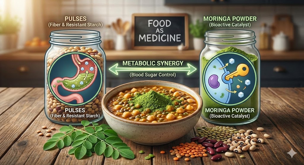 The New Power Duo for Diabetes: Why Pulses and Moringa are the Future of Glycemic Control