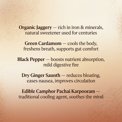 Panakam — Ayurvedic Jaggery Cooling Drink Mix (100g)