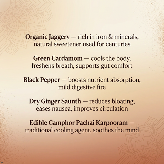 Panakam — Ayurvedic Jaggery Cooling Drink Mix (100g)