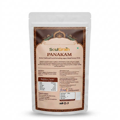 Panakam — Ayurvedic Jaggery Cooling Drink Mix (100g)